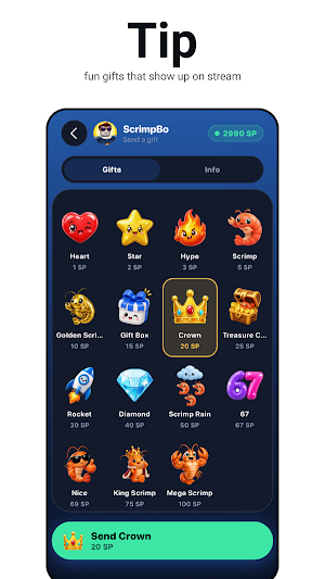Tiply: Tip Streamers Screenshot 0