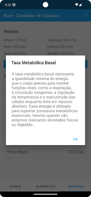 Kcal - Contador de Calorias Screenshot 3