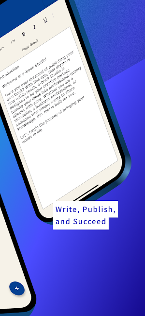 eBook Studio: Create & Publish Screenshot 1