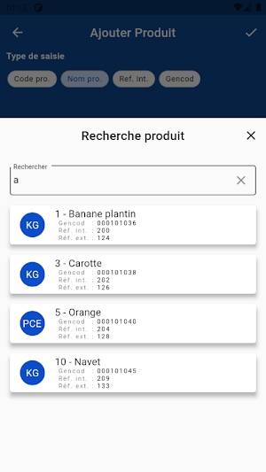 Proginov Comptage Screenshot 2