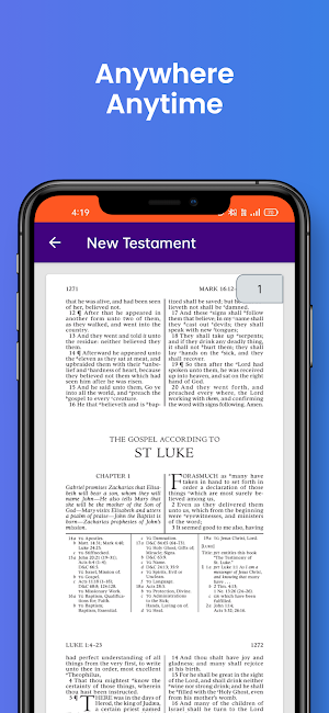 Holy Bible, New Testament Screenshot 3