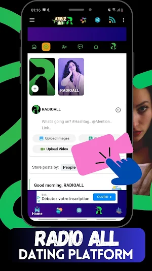 Radio All - Music and dating Screenshot 2