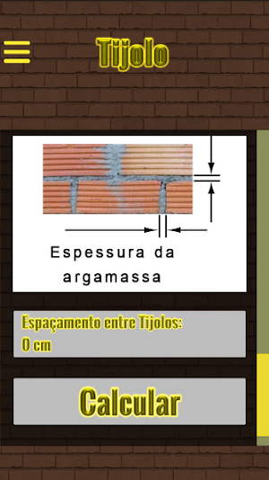 Orçamento para Tijolo Screenshot 2