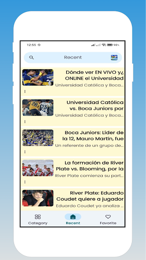 Tv argentina futbol en vivo Screenshot 2