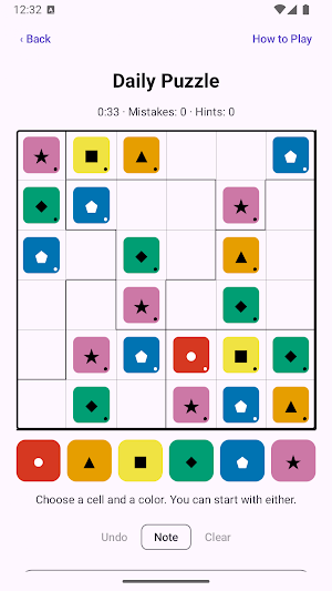 Prisma Daily: Color Sudoku Screenshot 1