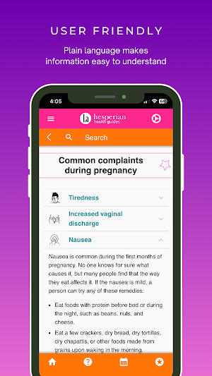 Safe Pregnancy and Birth Screenshot 1