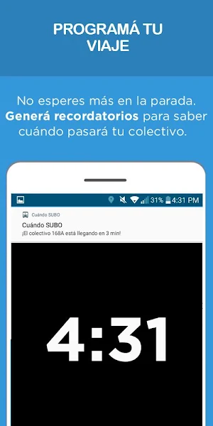 Cuándo SUBO Screenshot 2