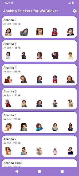 Anahita Stickers for WASticker Screenshot 1
