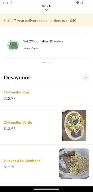 Mexican Margaritas Tacos Screenshot 2