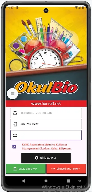 OkulBio Screenshot 0