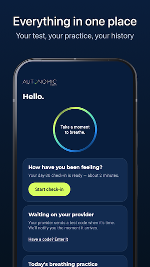 Autonomic Health Connect Screenshot 1