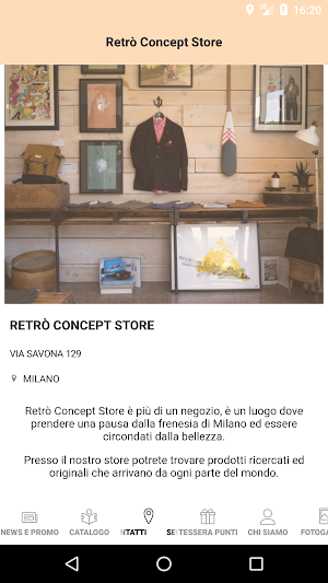 Retrò Concept Store Screenshot 3