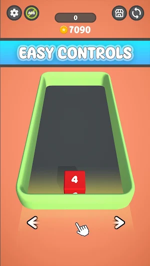 2048 Cube Flow Merge Games Screenshot 0