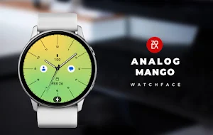 Analog Mango Watch Face Screenshot 0