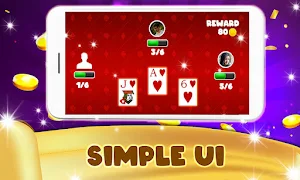 Call break offline card game Screenshot 3