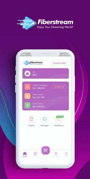 Fiberstream Agent Screenshot 0