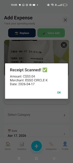 Expense Tracker - BudgetPal Screenshot 3