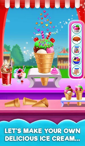Cotton Candy Shop - Colorful Candy Maker Screenshot 2