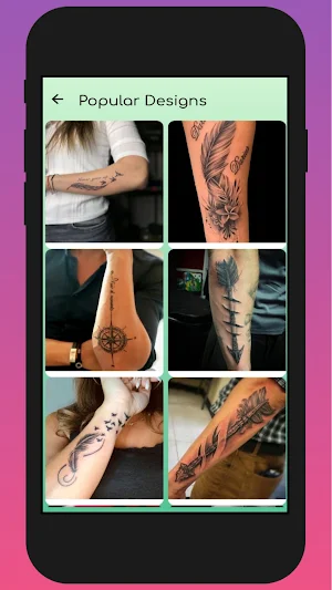 Arm Tattoo Designs Screenshot 3
