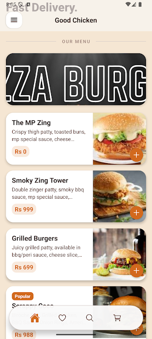 ePOSmatic - Pizza & Burger Screenshot 1