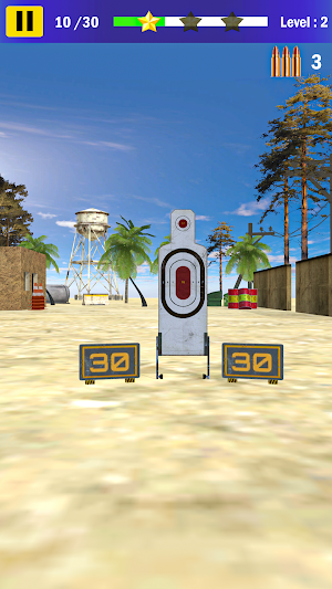 Gun Range Target Shooting Game Screenshot 2