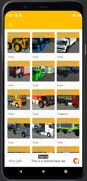 Mod Bussid Truck Luar Negeri Screenshot 2