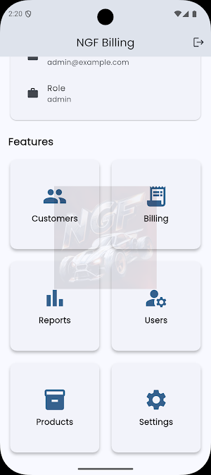 NGF-Billing Screenshot 0