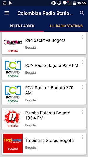 Colombian Radio Stations Screenshot 1