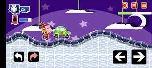 Hill Car Racing - winter edition Screenshot 2