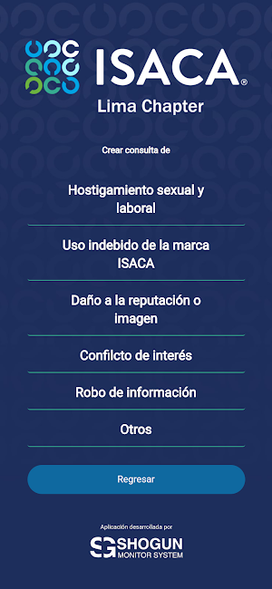 ISACA Lima Chapter Screenshot 2