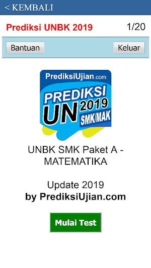 Prediksi UNBK SMK MAK 2019 Terbaru Screenshot 2