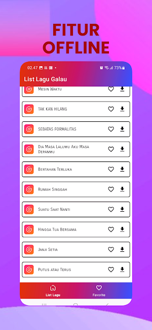 Lagu Galau Terbaru X 2023 Screenshot 3