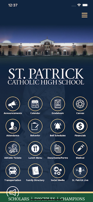 St. Patrick High School Screenshot 0
