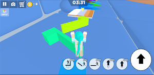Parkour on bathroom toilet Screenshot 3