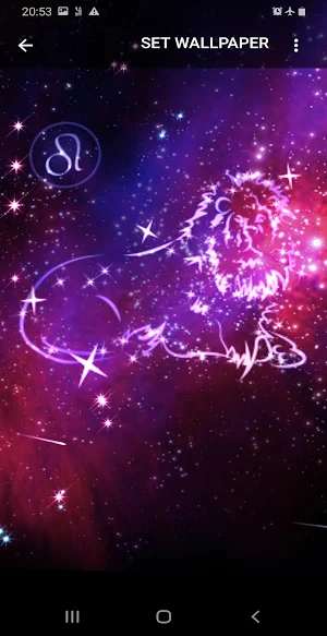Zodiac Signs Live Wallpaper HD Screenshot 3