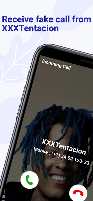 XXXTentacion Video Call Screenshot 0