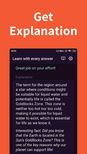 Space Academy: Solar Quiz Screenshot 1