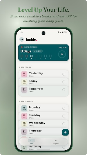 Lockin: Focus Timer & Tasks Screenshot 1