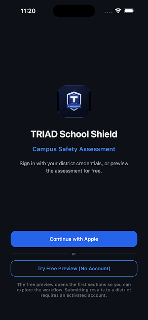 TRIAD School Shield Screenshot 0