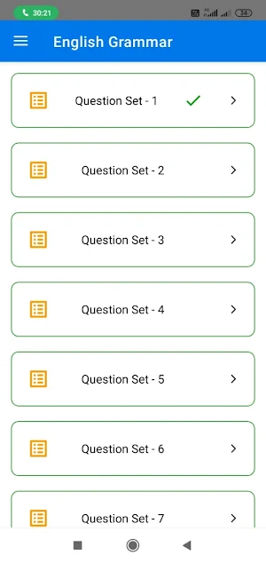 English Fill In The Blanks Screenshot 0