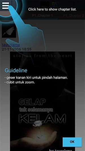 Gelap Tak Selamanya Kelam Screenshot 0