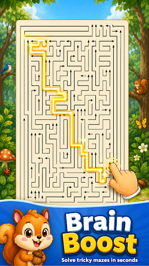 Acorn Arrwo Maze Screenshot 2