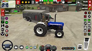 Tractor Farming 3D Farm Game Screenshot 0