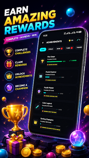 Color Ball Sort - Puzzle Game Screenshot 2