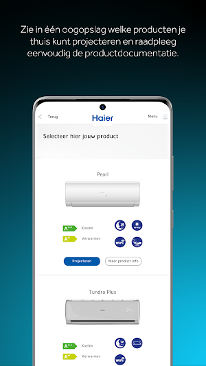 Haier Airco Projectie Tool Screenshot 1