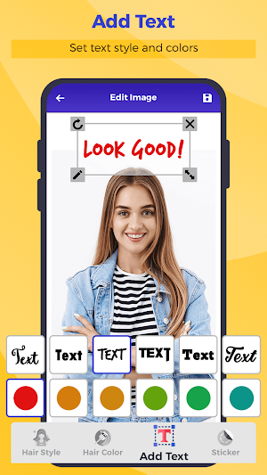 K-POP Hairstyle Editor Screenshot 3