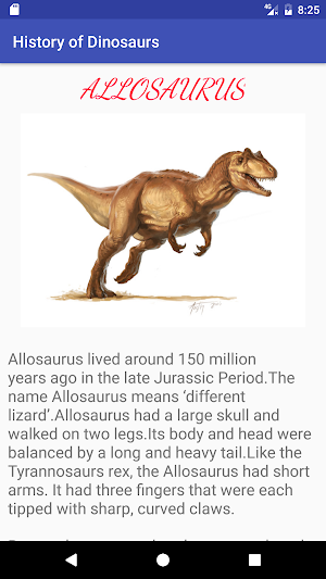 Dinosaurs -A Brief History Screenshot 2