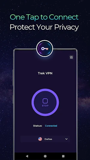 Trek VPN - VPN Proxy Server, Fast & Secure Screenshot 2