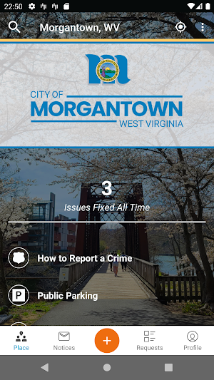 Morgantown 311 Screenshot 0