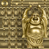 Gold Lucky Charm Go Keyboard t